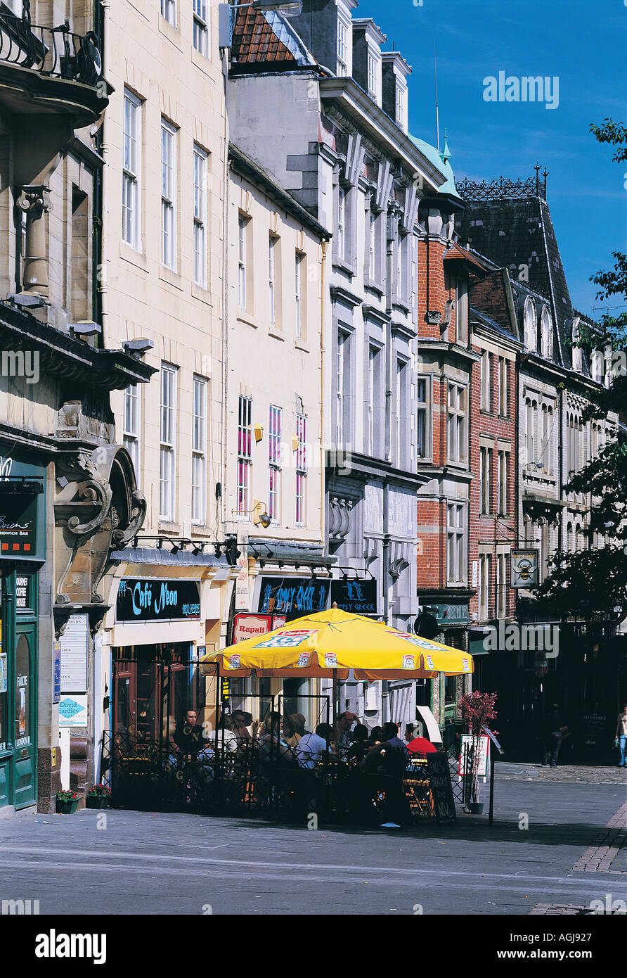 Bigg Market Newcastle Upon Tyne UK Stock Photo - Alamy