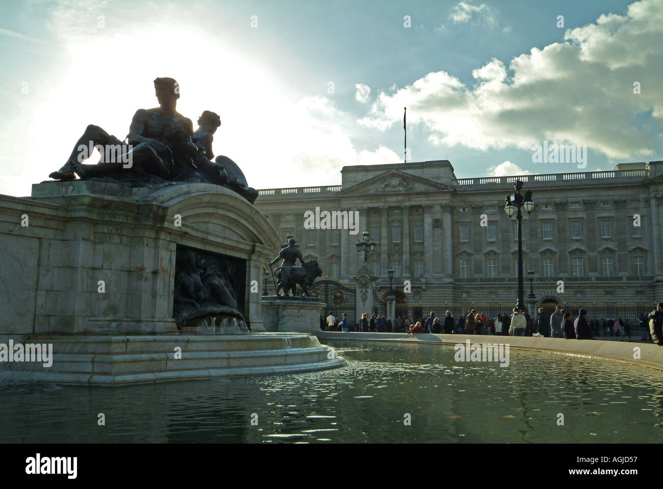 Buckingham Palace London UK Stock Photo