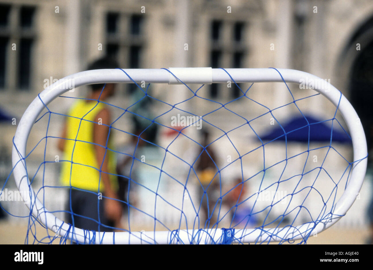 Ultimate Frisbee Game Stock Photo Alamy
