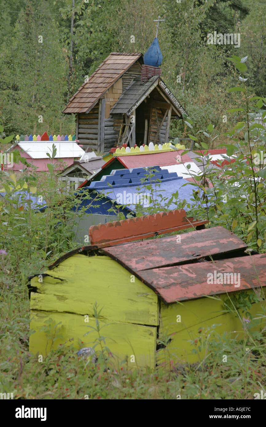 Eklutna cemetery hires stock photography and images Alamy