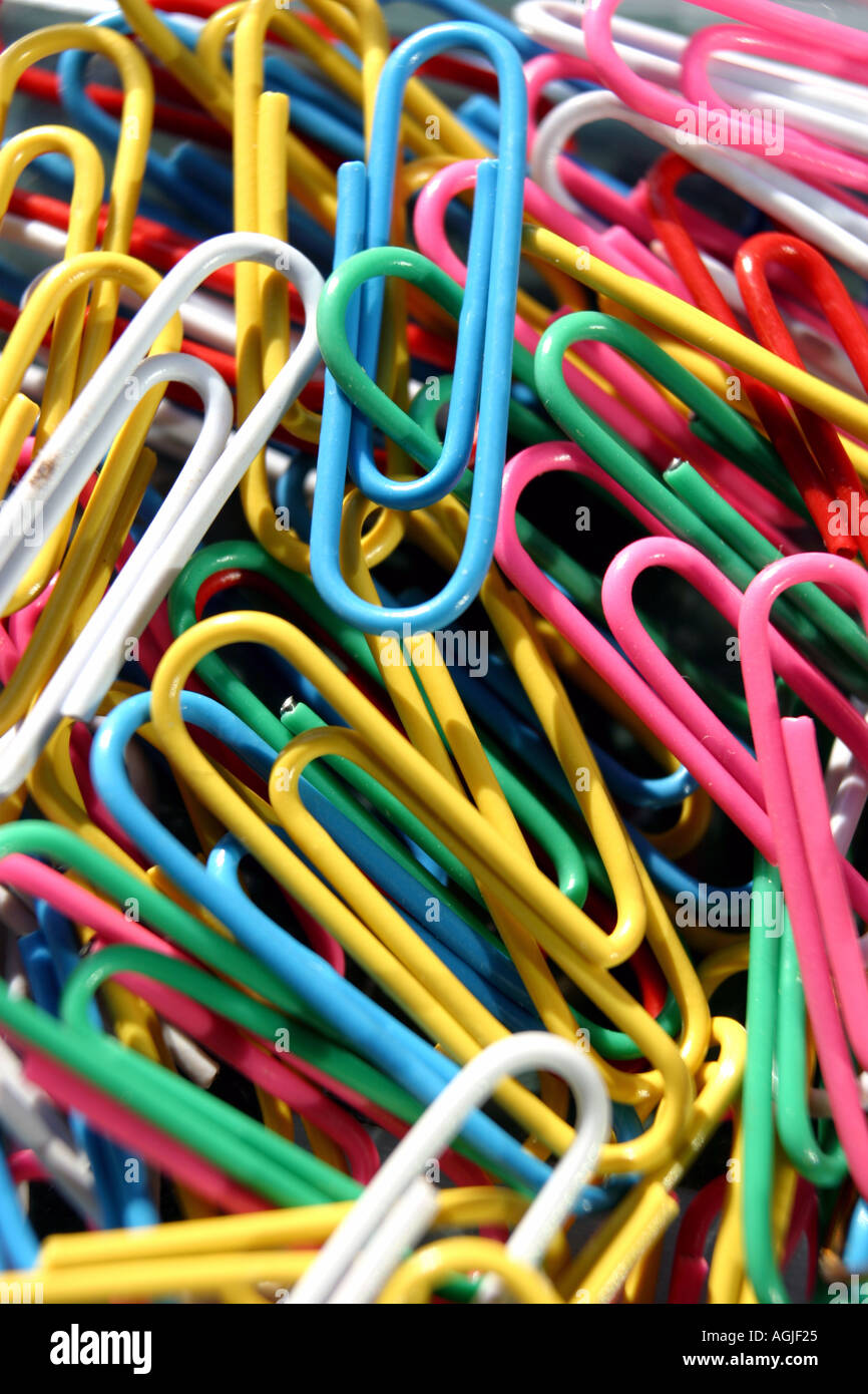 paper clips Stock Photo - Alamy