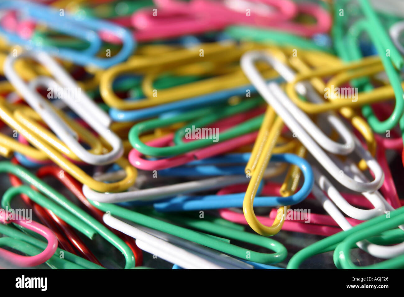 paper clips Stock Photo Alamy