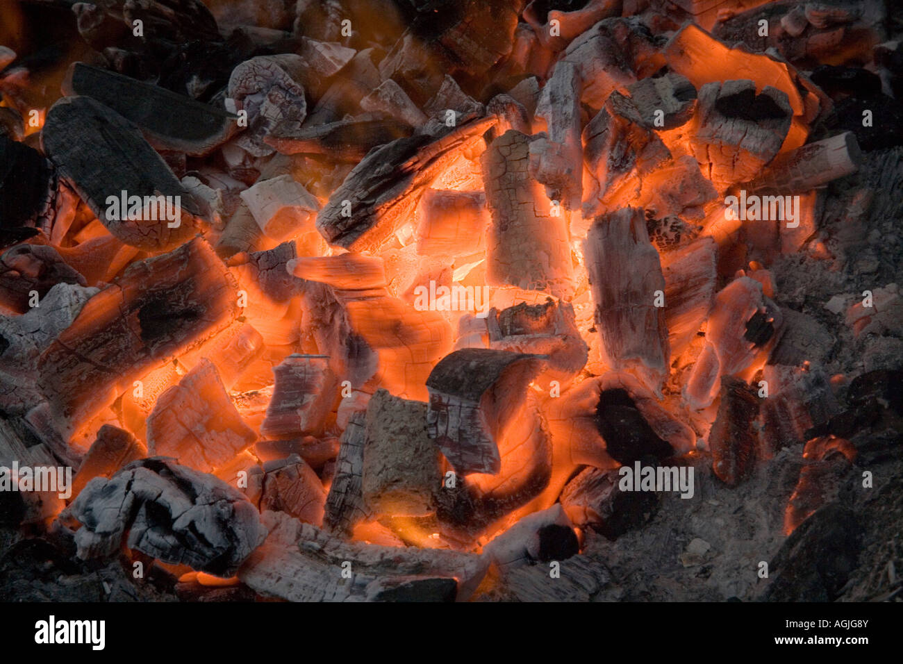 burning coal Stock Photo Alamy
