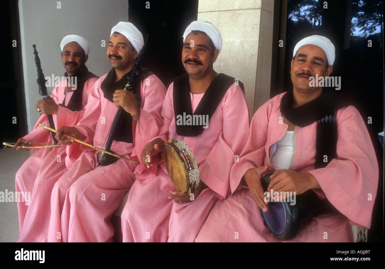 Egyptain Musicians. Stock Photo