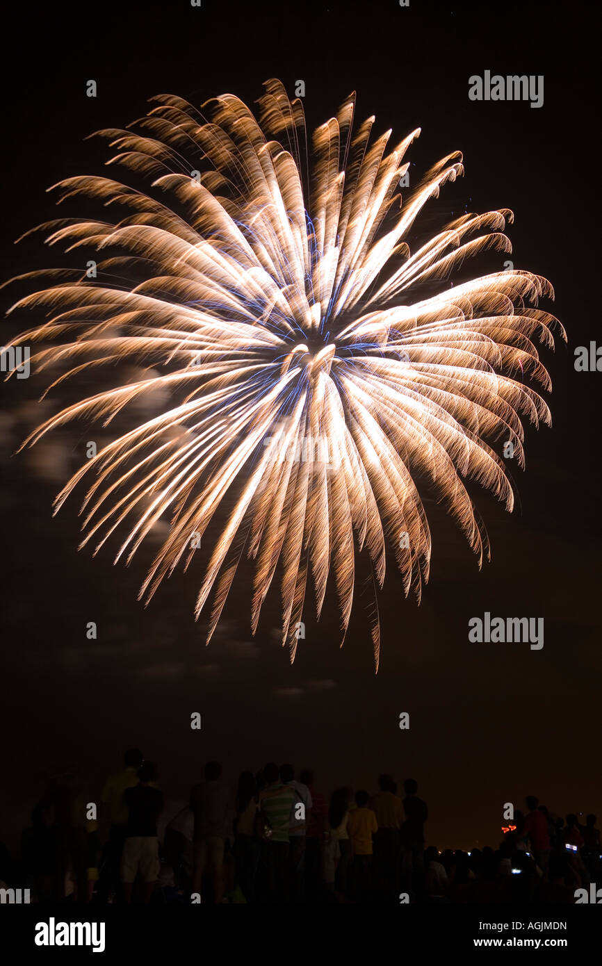 Fireworks at 2nd Pyrolympics Pasay City Philippines Stock Photo Alamy