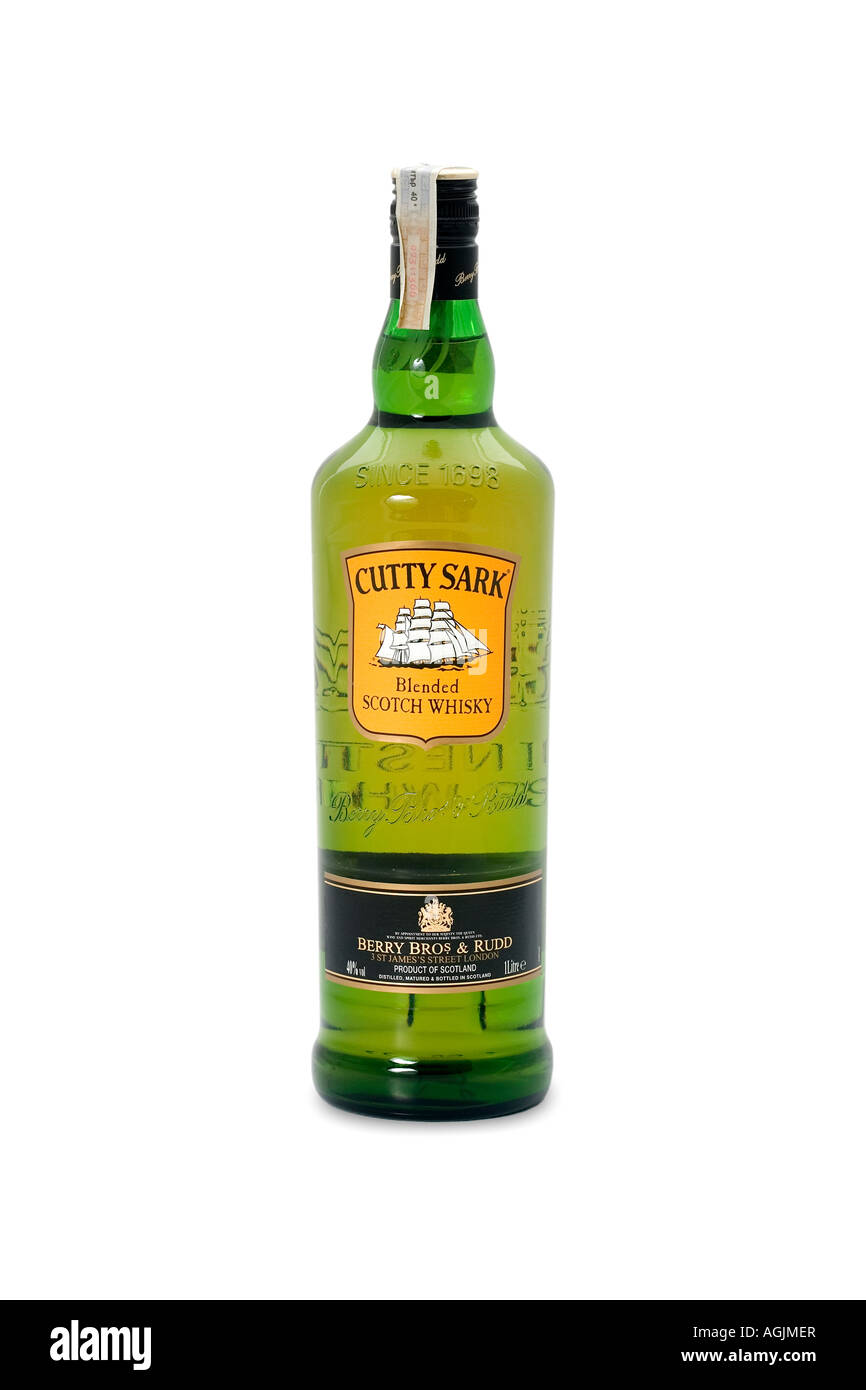 Cutty sark scotch whisky Stock Photo