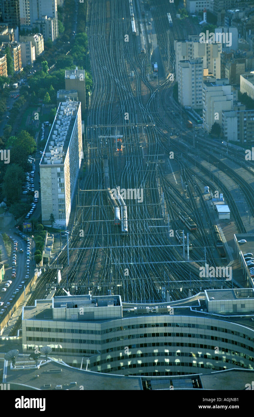 Paris Gare Montparnasse Stock Photo Alamy
