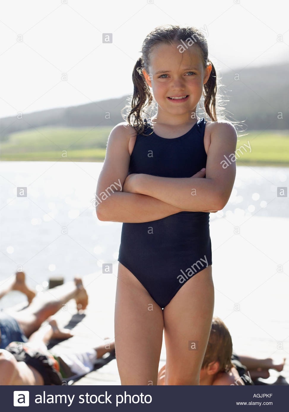 boy wear girl swimsuit