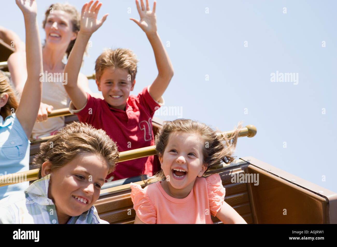 Roller coaster people hires stock photography and images Alamy