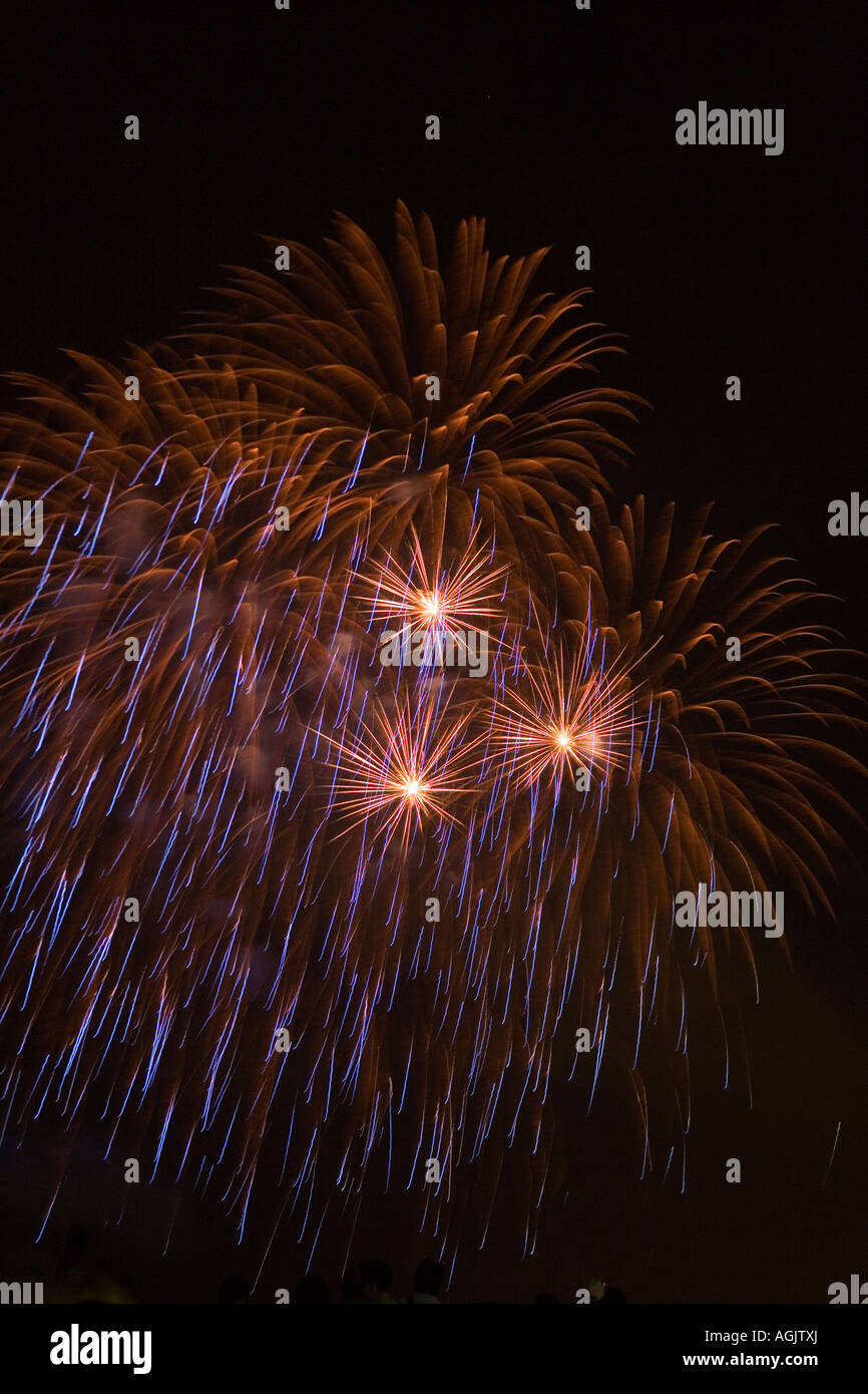 Fireworks at 2nd Pyrolympics Pasay City Philippines Stock Photo Alamy