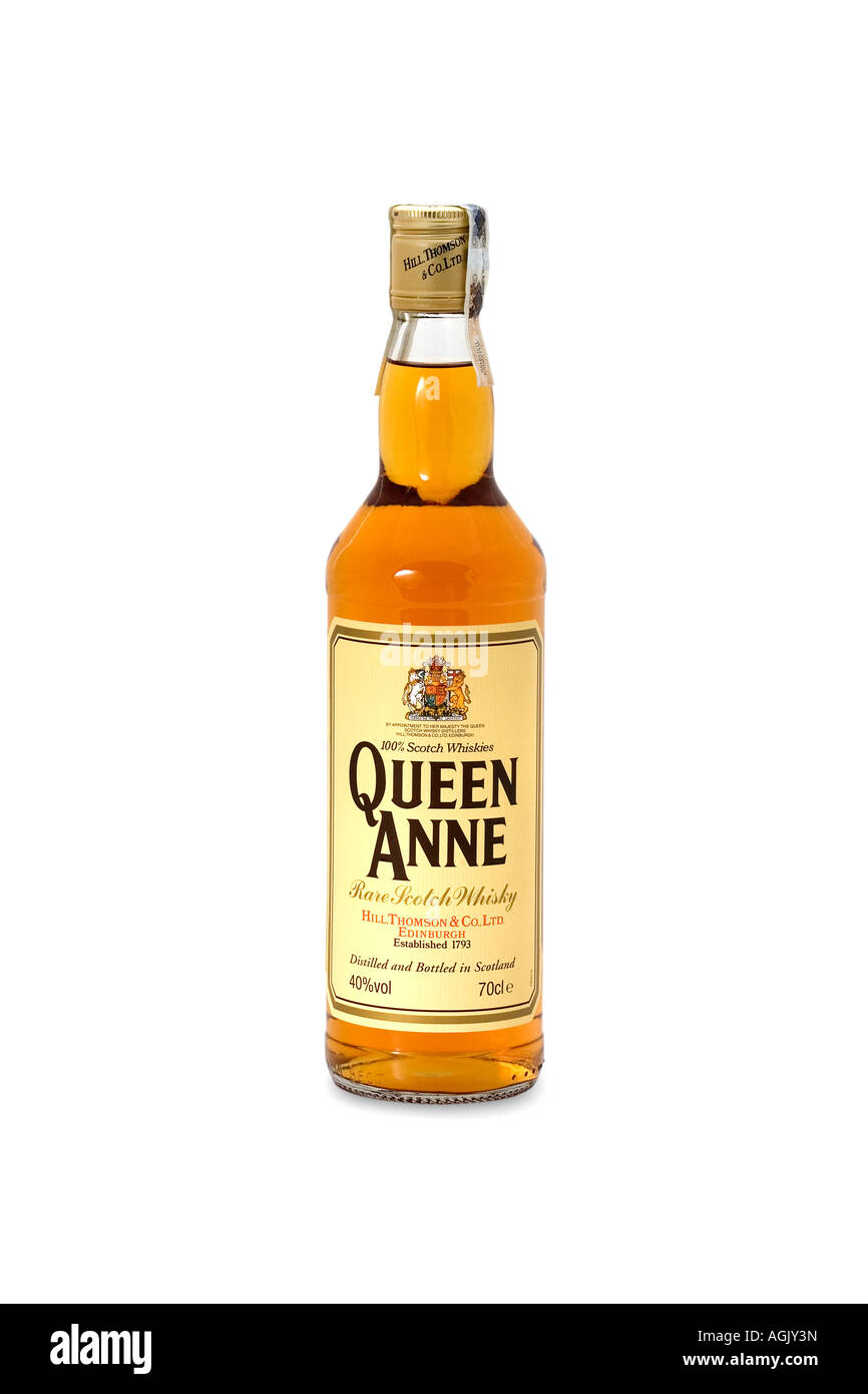 Queen Anne scotch whisky Stock Photo - Alamy