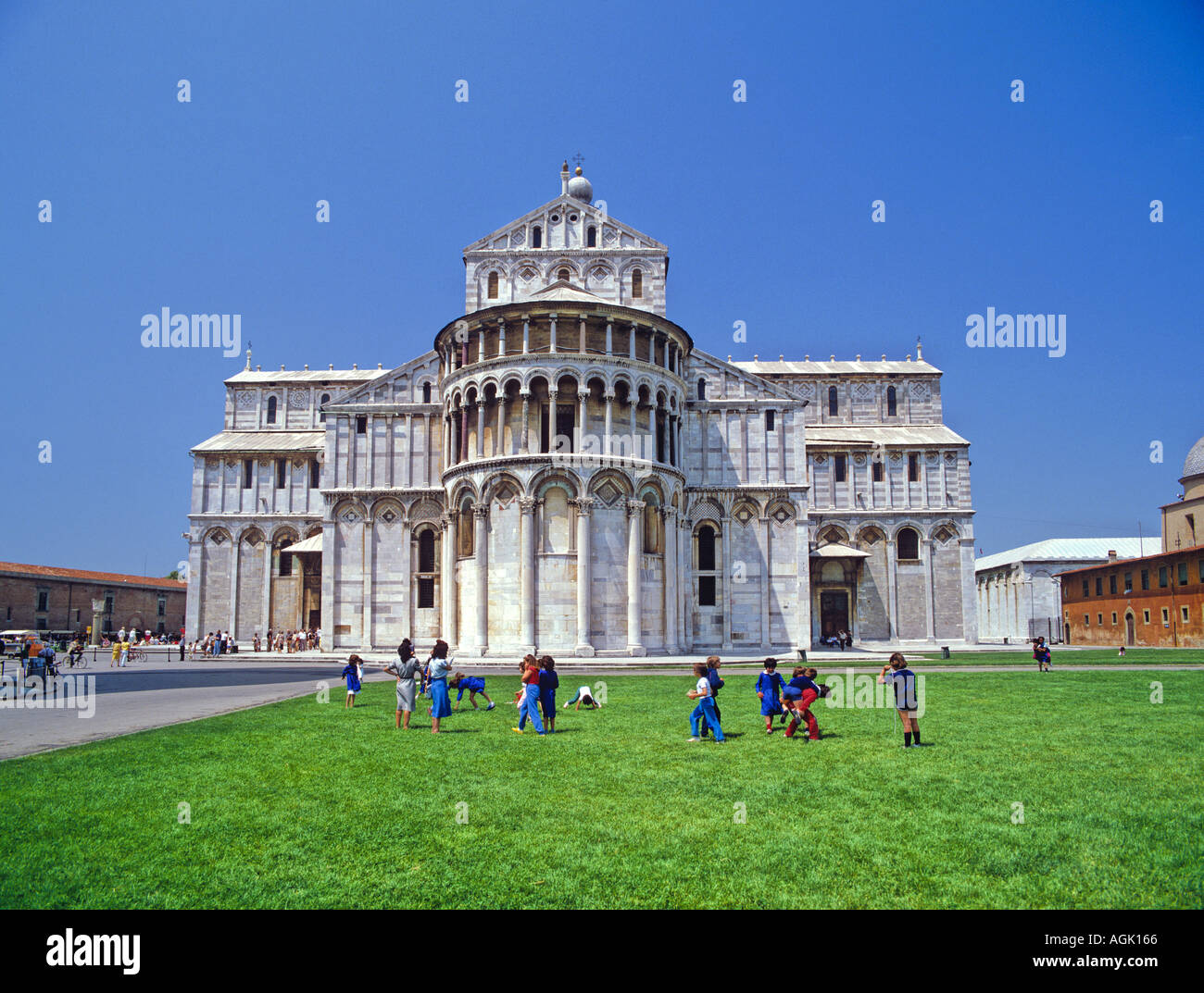 The Duomo Piazza dei Miracoli  Pisa Italy Stock Photo