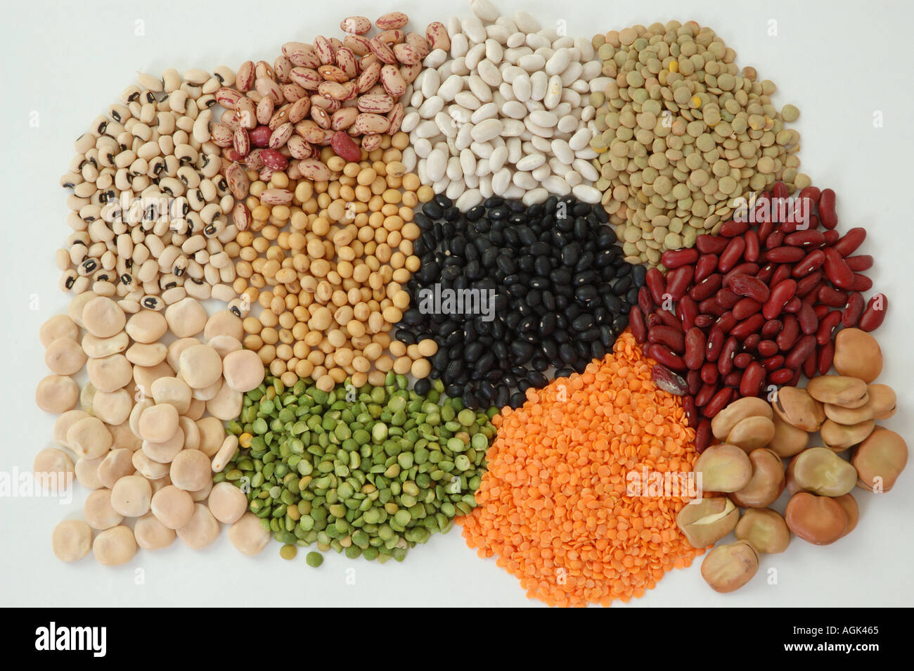 mix of peas beans and legumes dsc 6636 Stock Photo Alamy