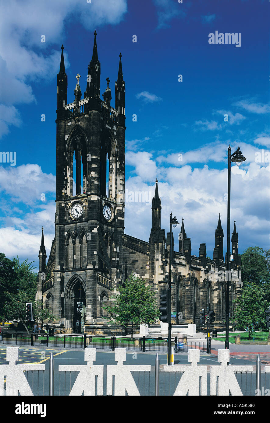 St. Thomas' Church, Haymarket, Newcastle upon Tyne UK Stock Photo Alamy