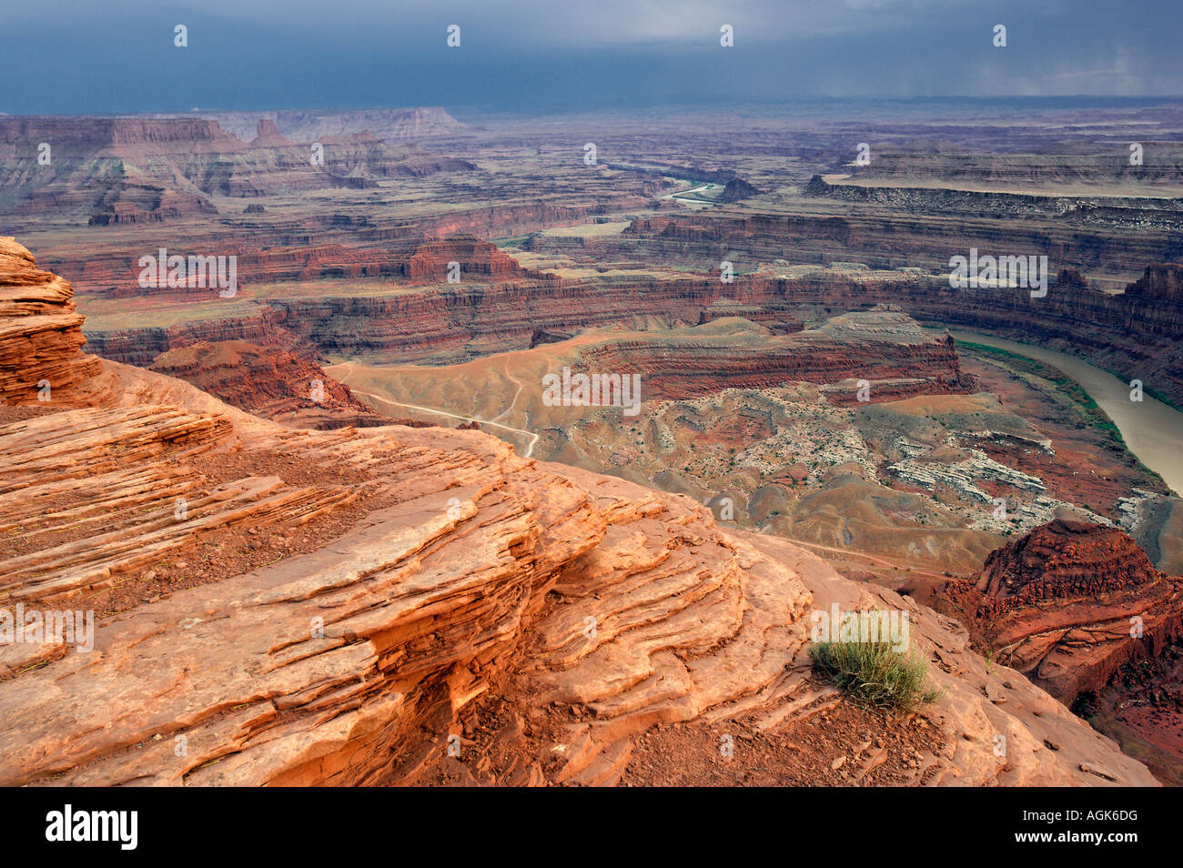 Dead Horse Point State Park Utah Stock Photo