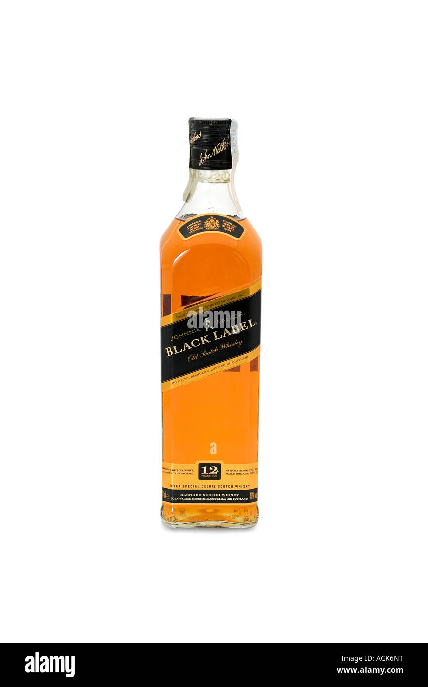 Johnnie walker black label hires stock photography and images Alamy