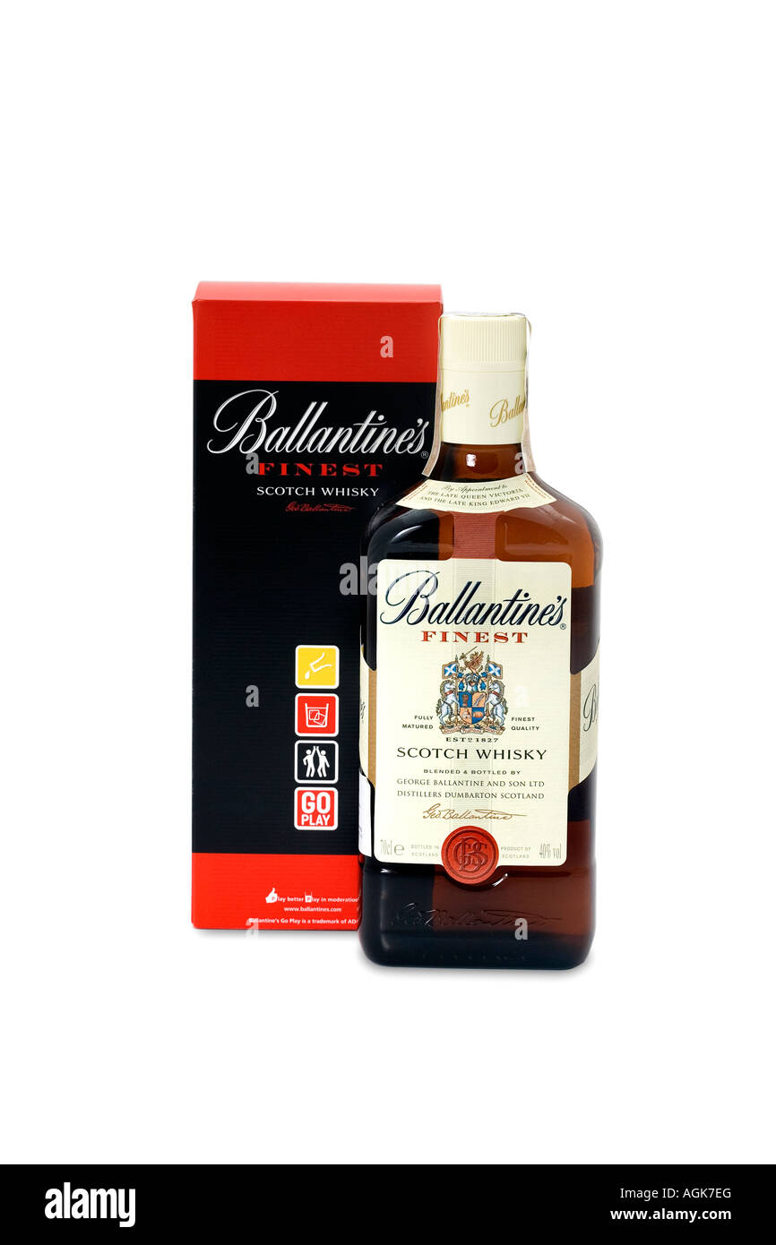 Ballantines whisky hi-res stock photography and images - Alamy