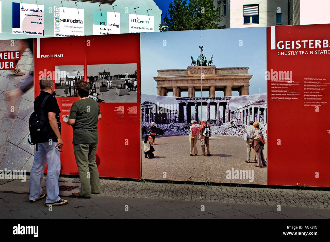 Checkpoint Charlie ( Checkpoint C ) was the best-known Berlin Wall crossing point between East Berlin and West Berlin during the Stock Photo