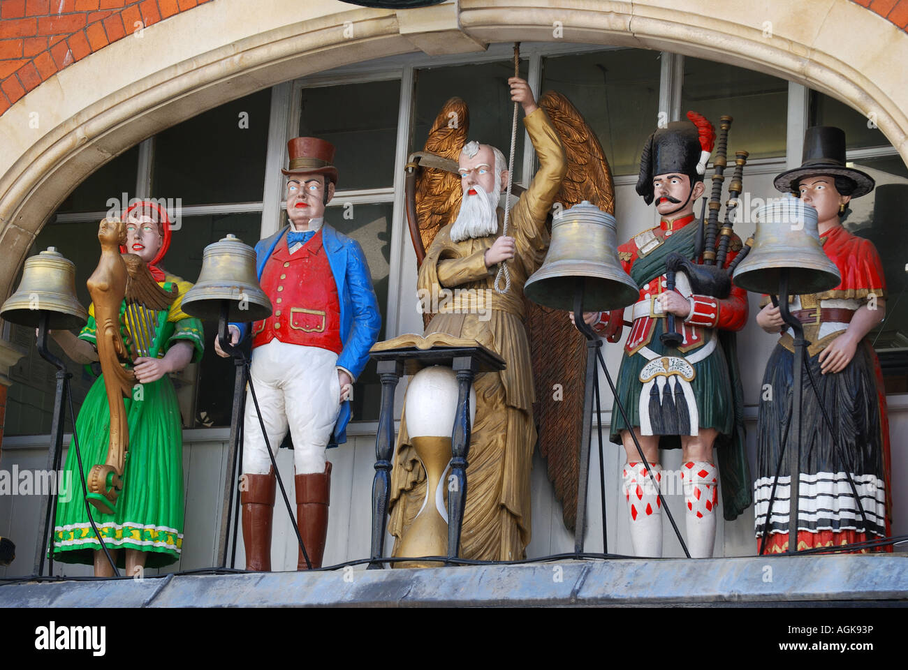 Chiming clock, Clockmakers shop, Southgate Street, Gloucester