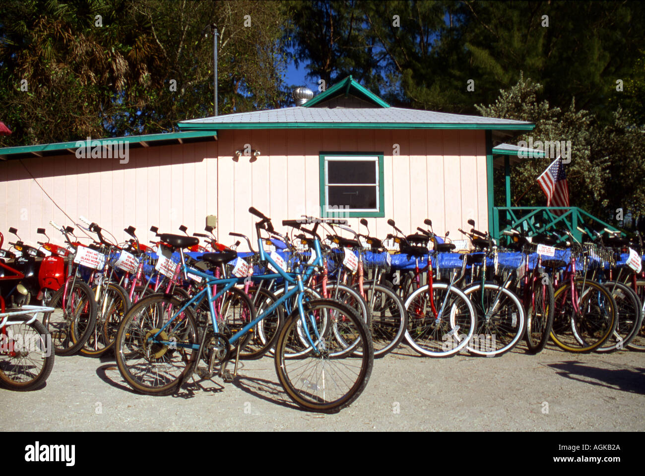 Bike rental shop hires stock photography and images Alamy