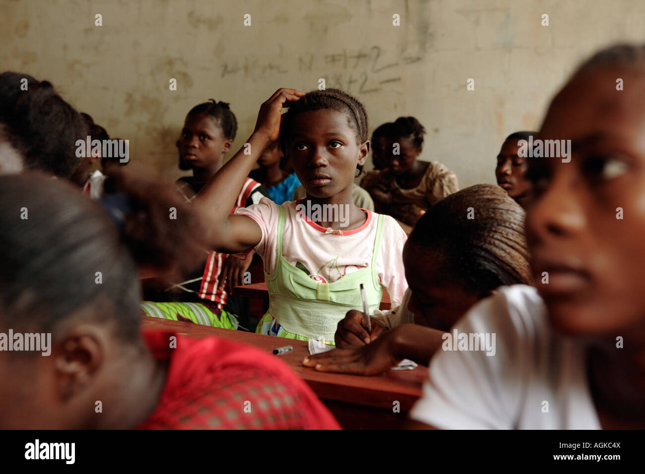 Students on the accelerated learning programme at zeah town school