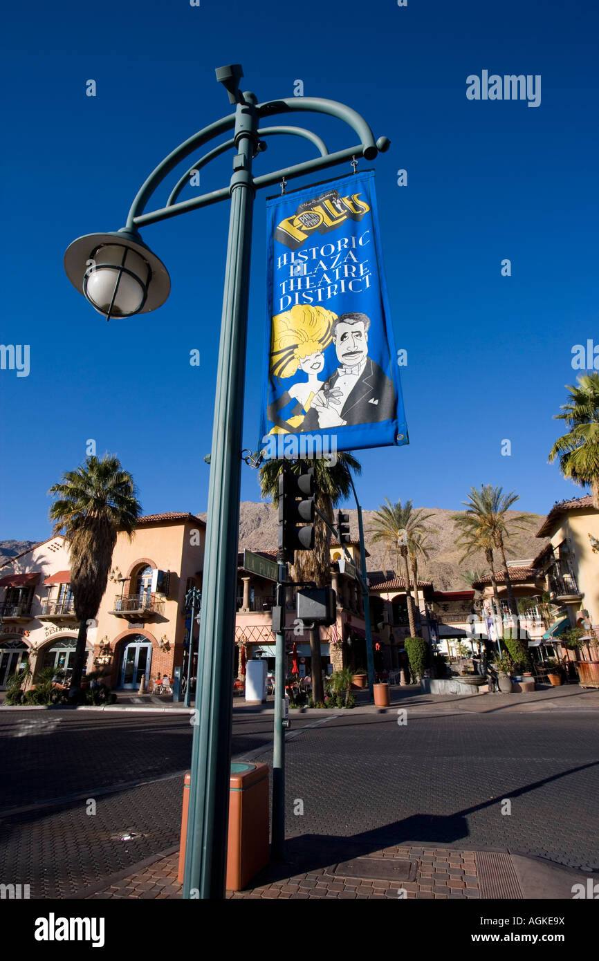 North Palm Canyon Drive in Palm Springs California USA Stock Photo Alamy