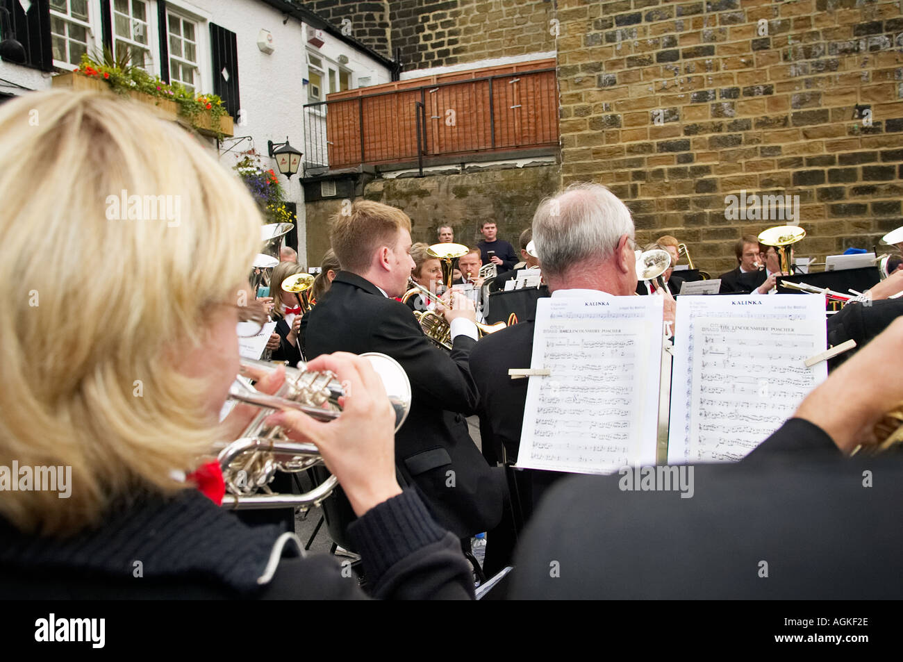 Brass band yorkshire hires stock photography and images Alamy