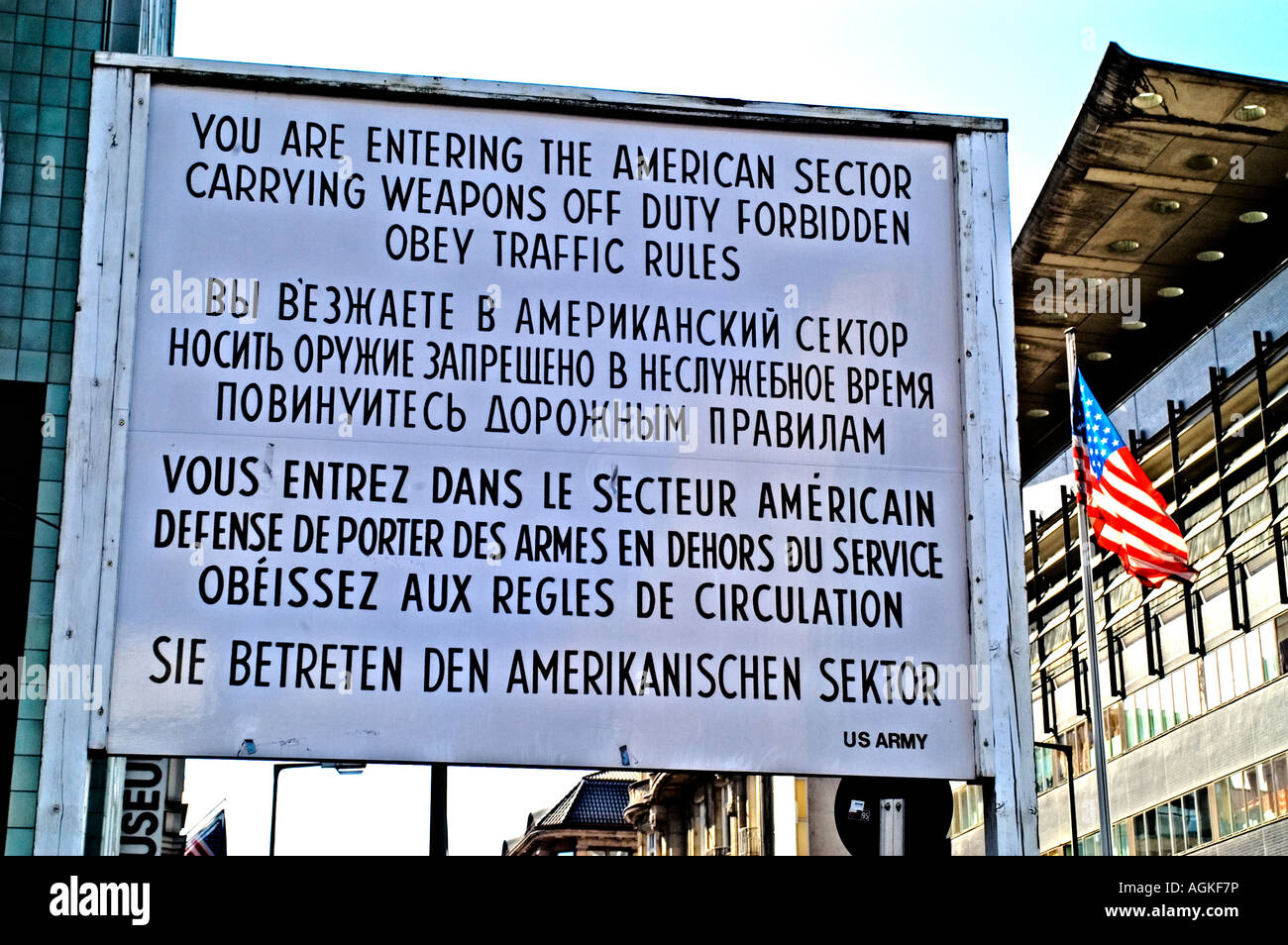 Checkpoint Charlie ( Checkpoint C ) was the bestknown Berlin Wall