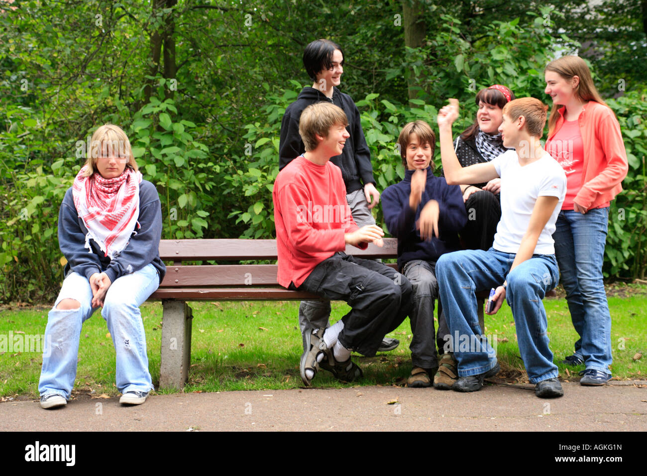 the odd one out Stock Photo