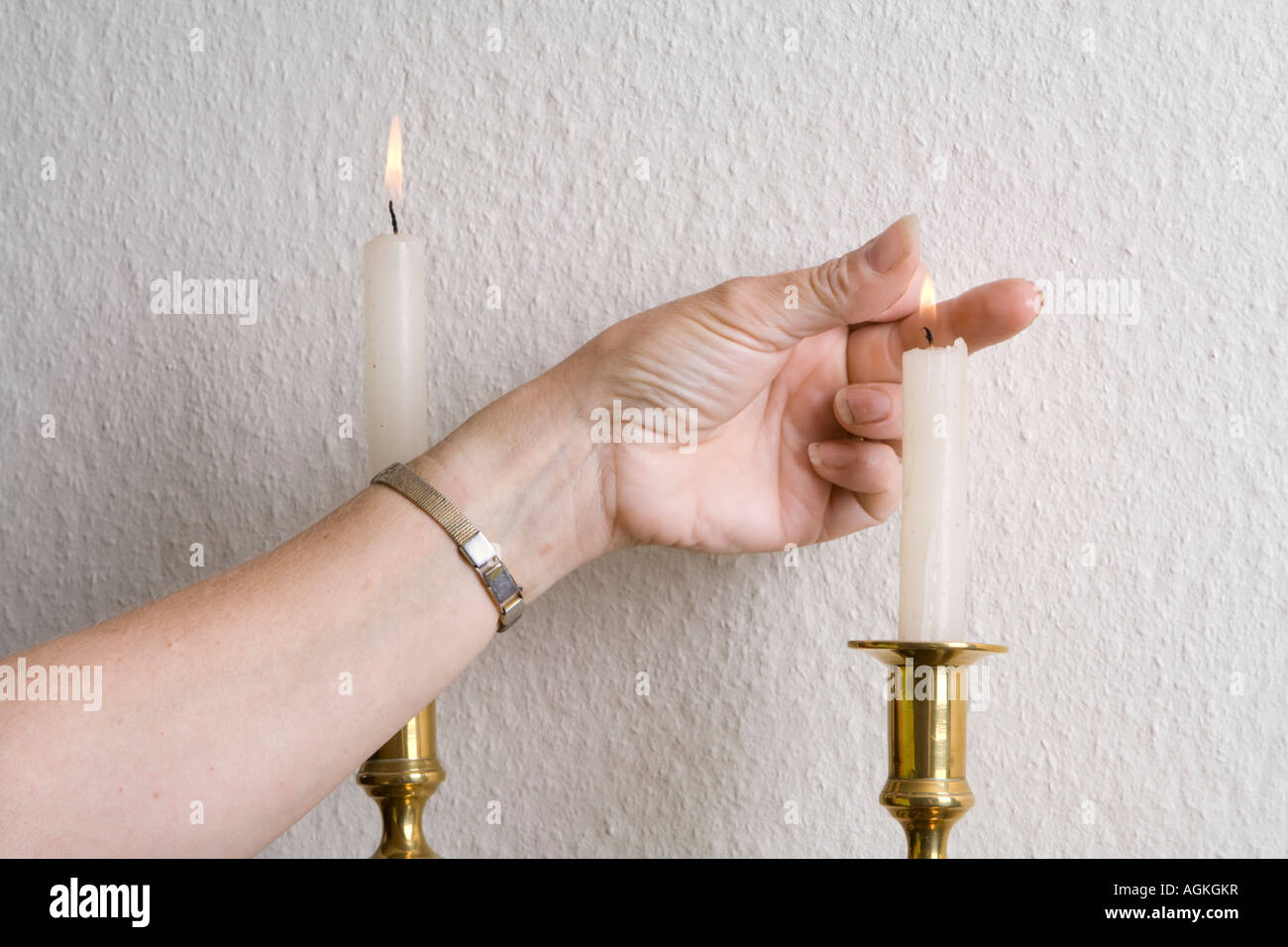 Putting out candle hires stock photography and images Alamy