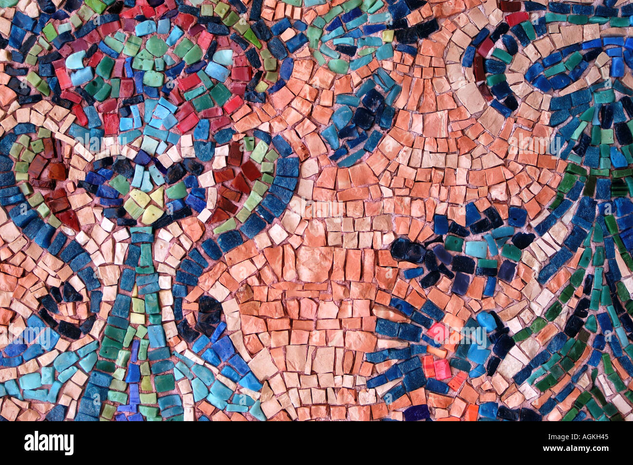Mozaic for sale under Due Torri Bologna Italy Stock Photo - Alamy