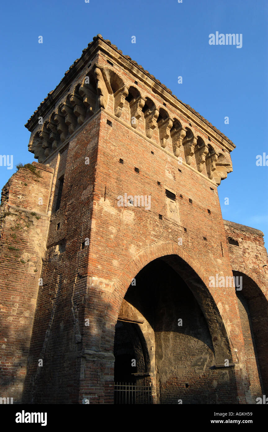 Old city gate Bologna Italy Stock Photo Alamy