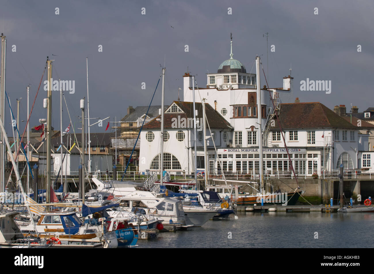 Royal Norfolk and Suffolk Yacht Club at Lowestoft Suffolk England Stock Photo Alamy Royal Norfolk and Suffolk Yacht Club at Lowestoft Suffolk England Stock Photo Alamy