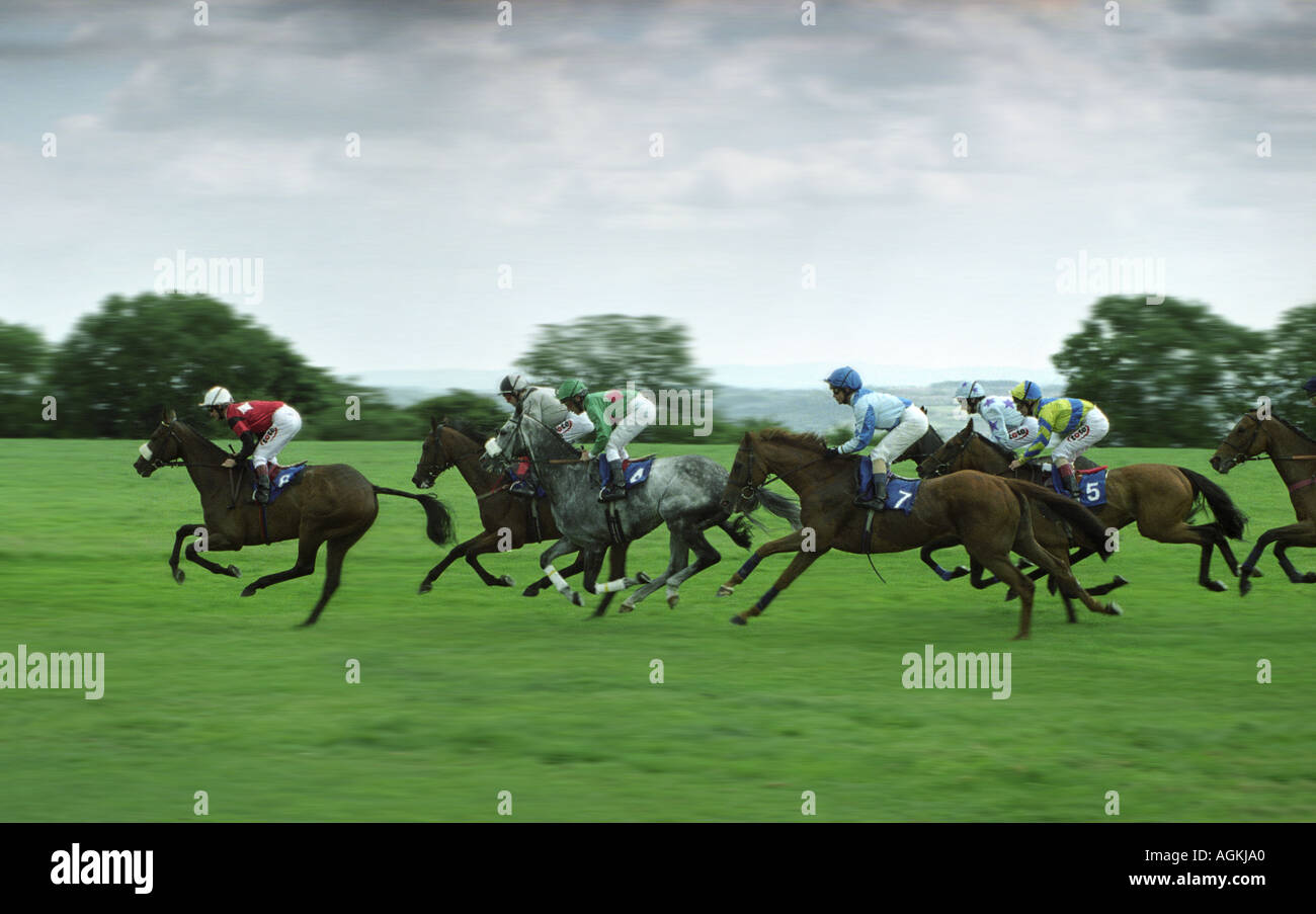 Horse Racing Bath Race Course High Resolution Stock Photography And Images Alamy