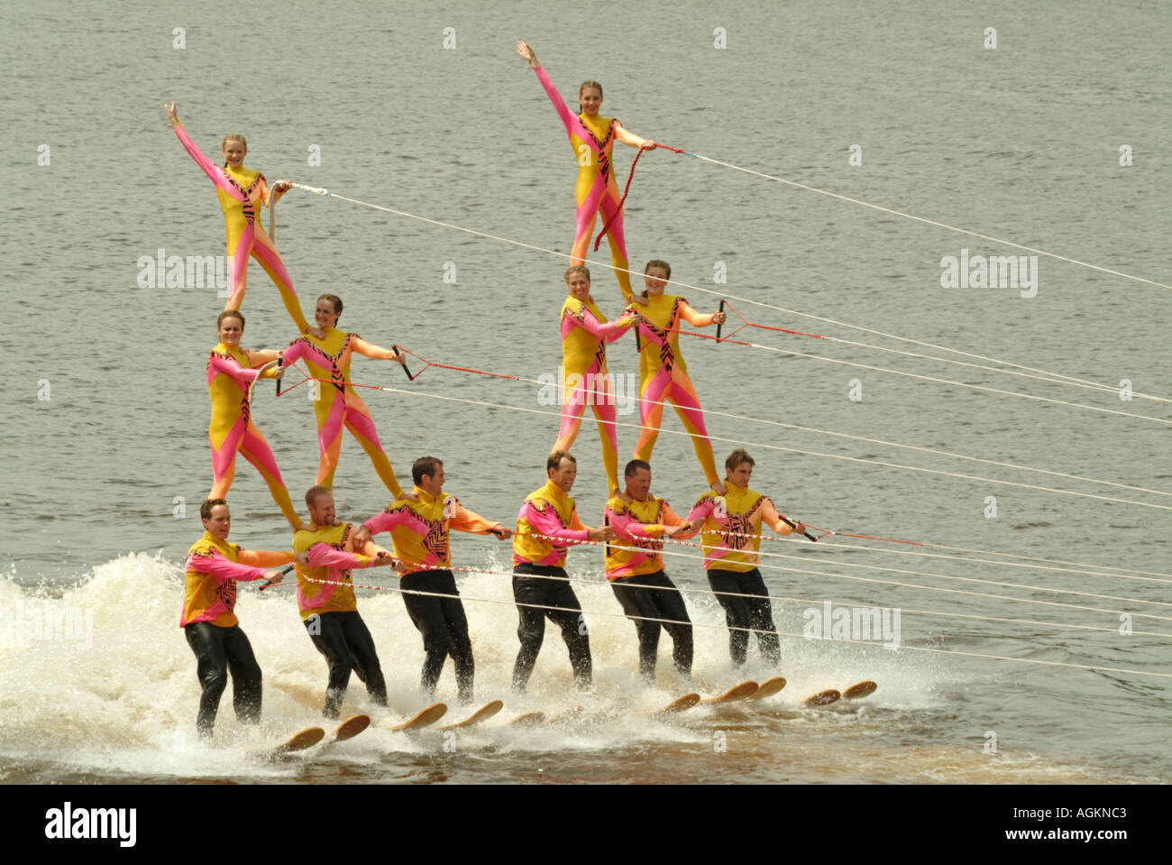 Waterski pyramid hires stock photography and images Alamy
