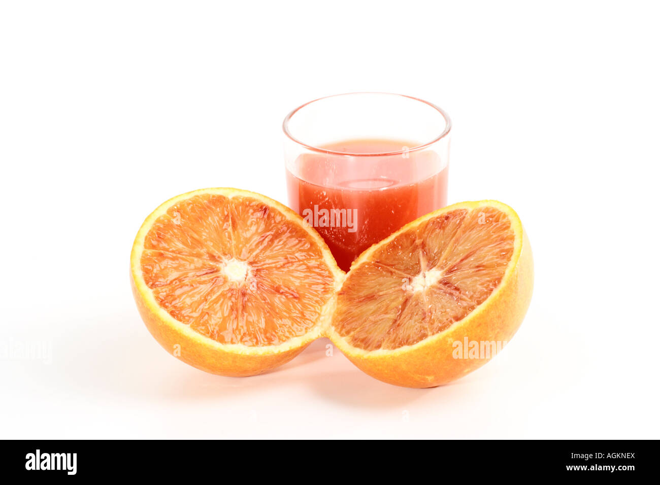 Sicilian orange juice Stock Photo