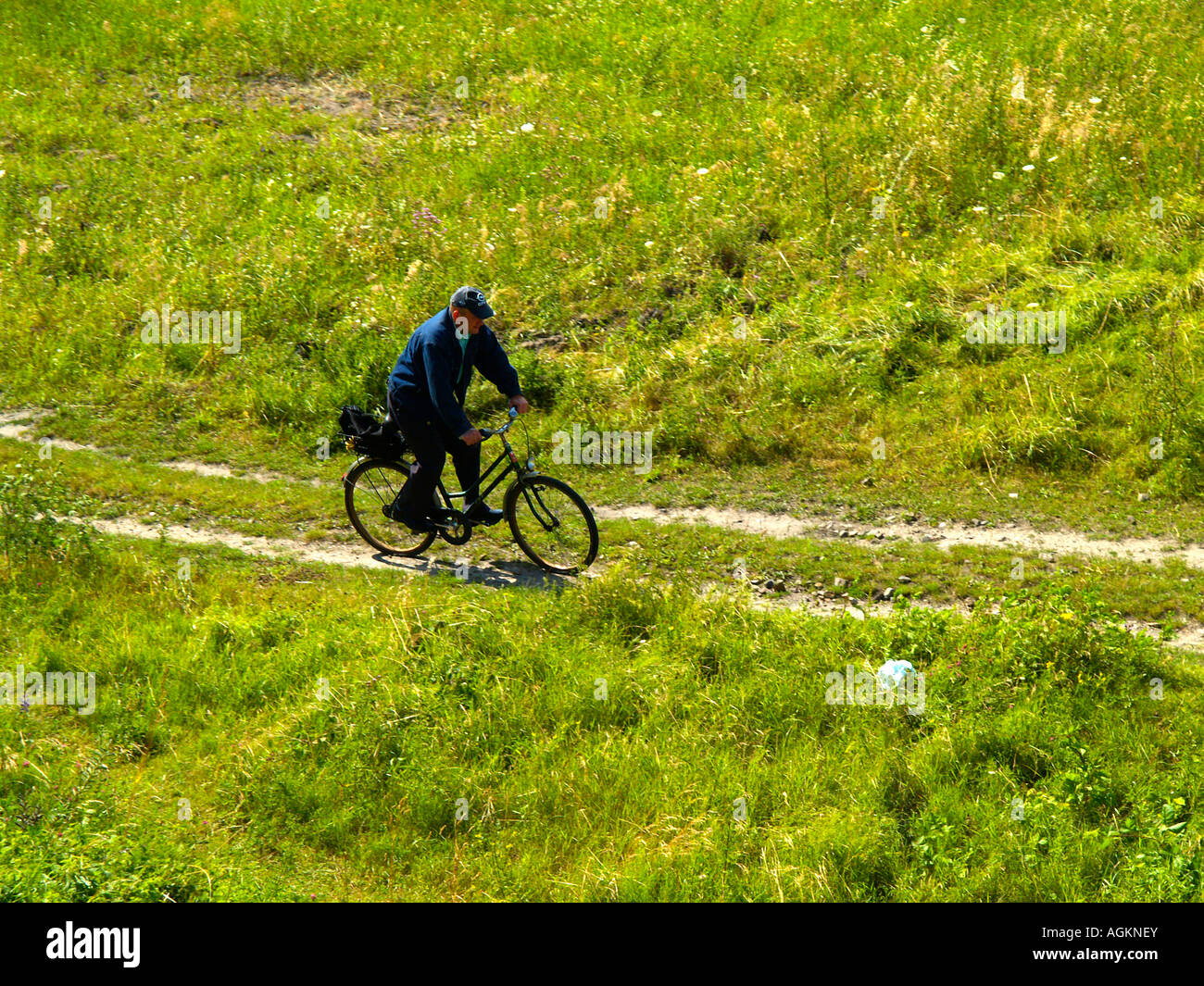 Traditional rural cyclist riding hi-res stock photography and images ...
