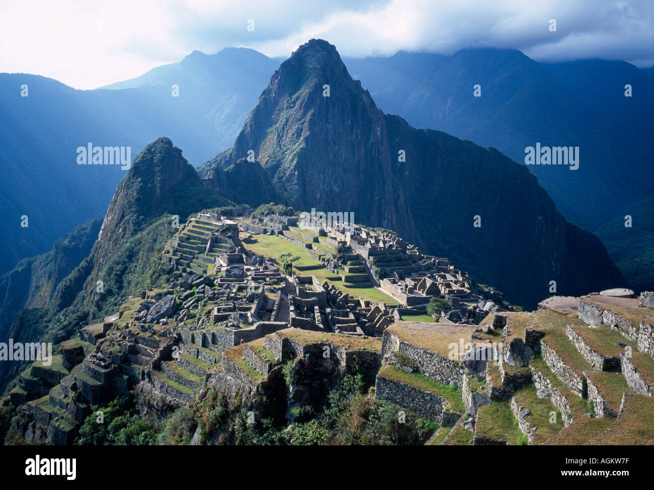 Machu Picchu Peru Stock Photo