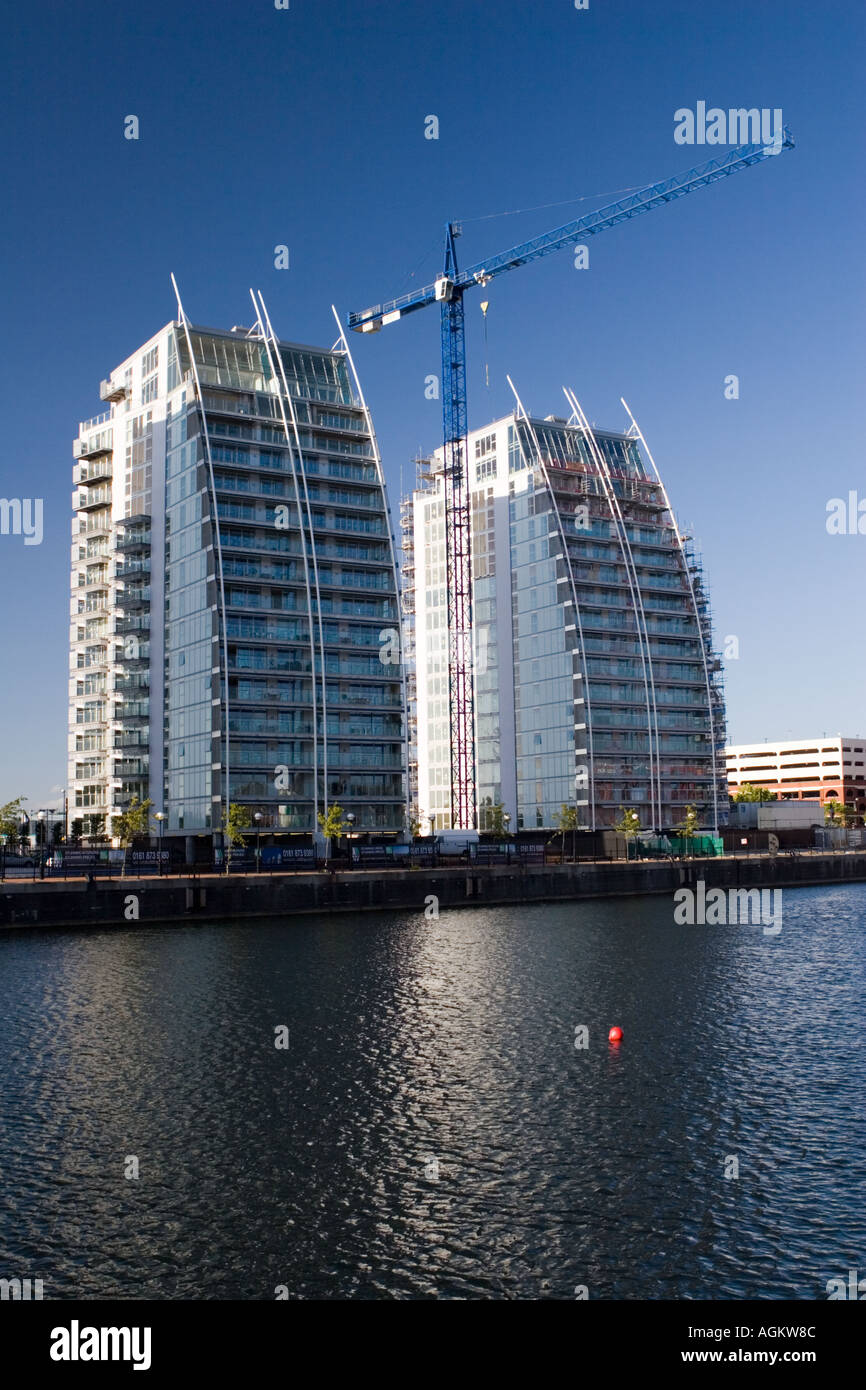 NV Buildings, Salford Quays, Manchester Stock Photo Alamy