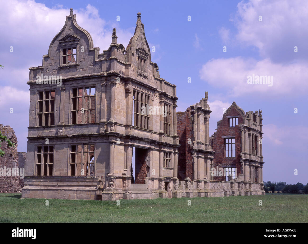 Moreton Corbett Castle House near Shawbury Shropshire England Great Britain UK Europe Stock Photo
