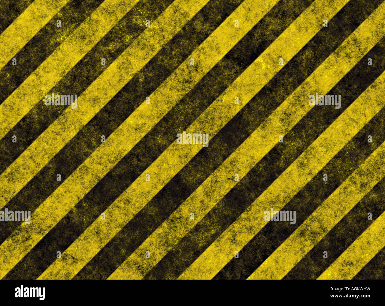 Old Grungy Yellow Hazard Stripes On Black Road Stock Photo Alamy
