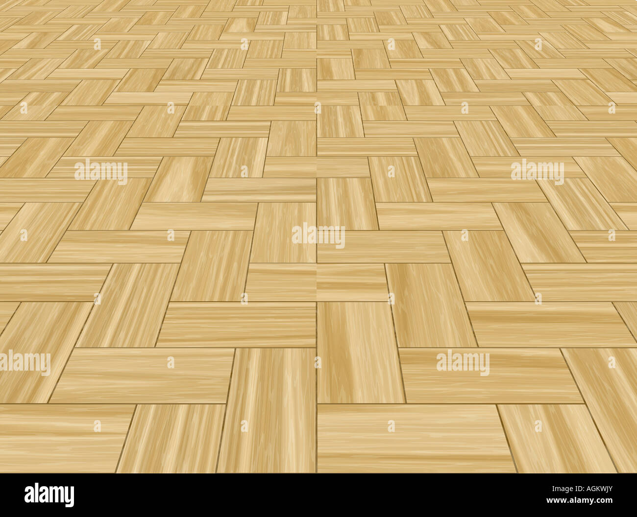a large background image of parquetry floor Stock Photo