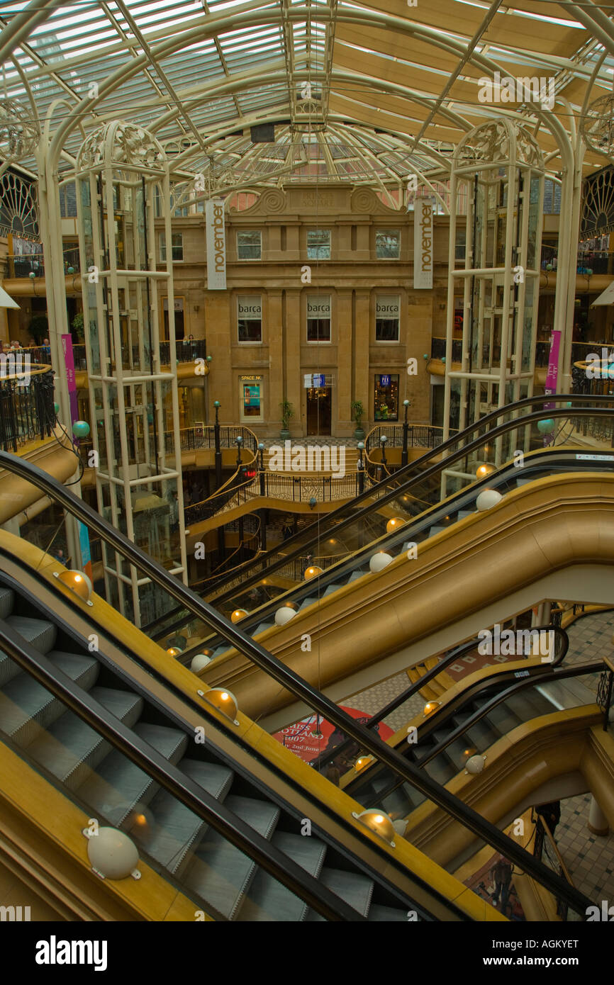 Princes Square Mall Glasgow Scotland Stock Photo