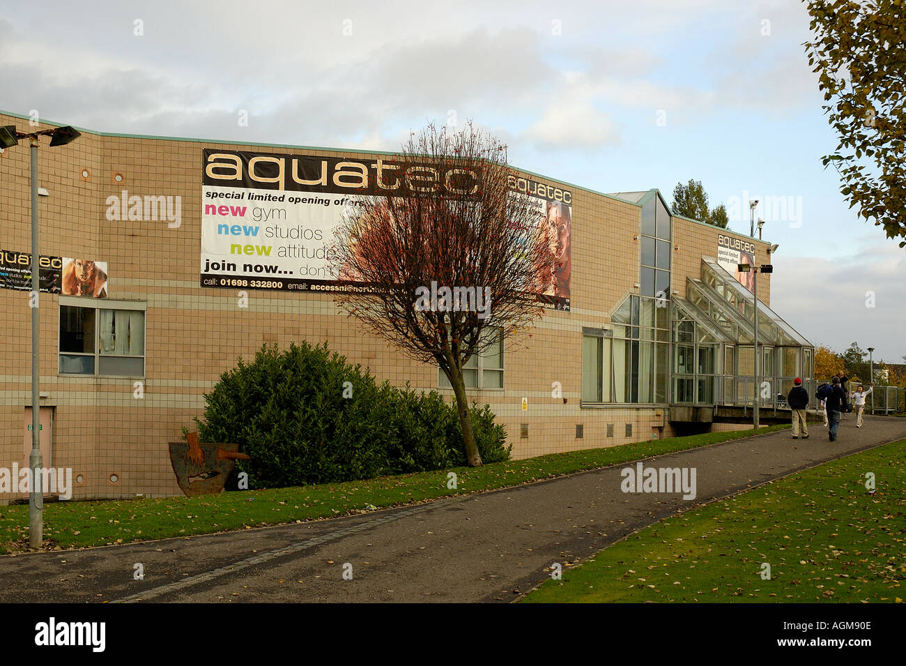Aquatec Sports and Liesure centre Motherwell Lanarkshire Scotland Stock Photo