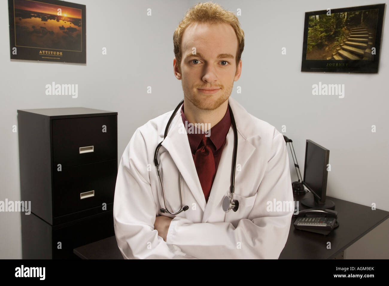 Medical professional portrait Stock Photo
