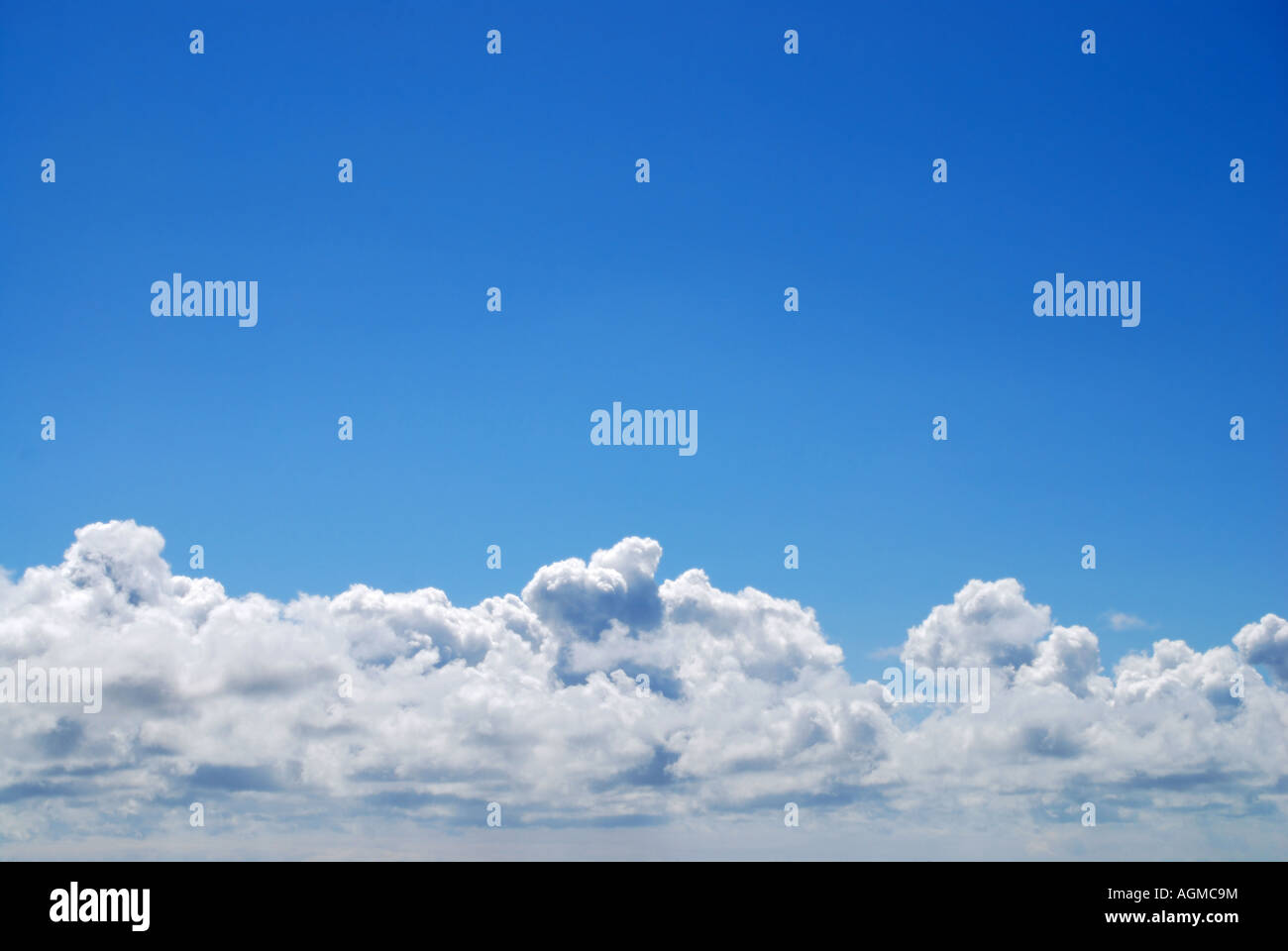 Beautiful bright blue sky fluffy clouds hi-res stock photography and ...