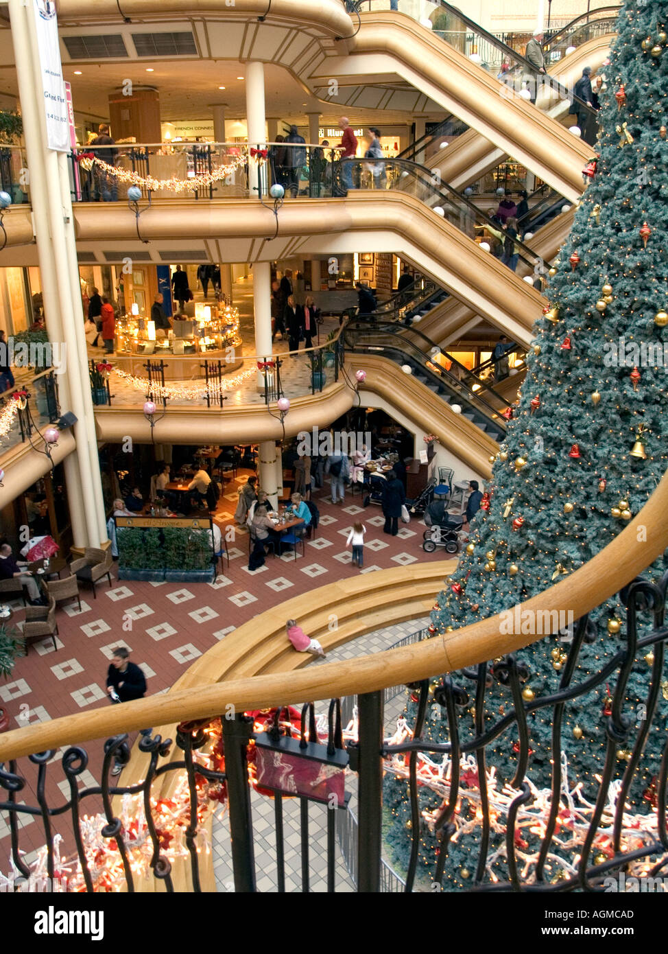 PRINCES SQUARE GLASGOW Stock Photo