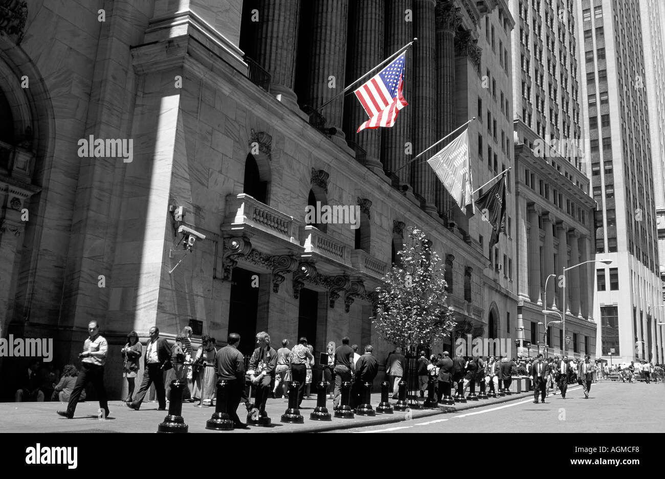 NEW YORK STOCK EXCHANGE WALL STREET Stock Photo Alamy
