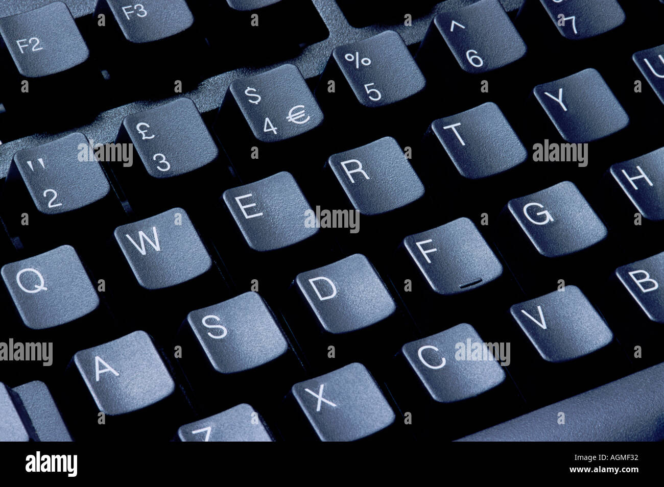 PC Keyboard Detail QWERTY Keys and Neighbouring Keys Stock Photo Alamy
