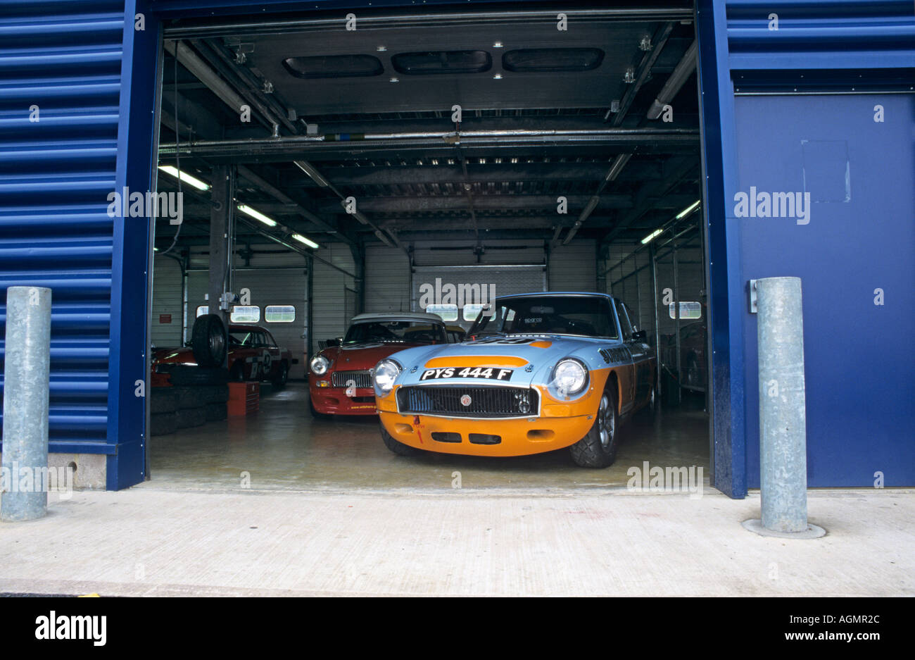 MG BGT Rockingham 26 5 02 Stock Photo - Alamy